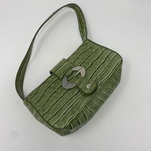 Vintage green Guess shoulder purse